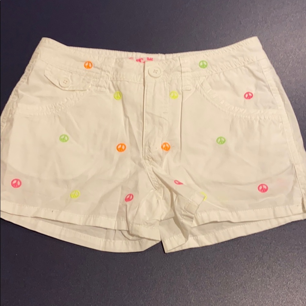 White shorts